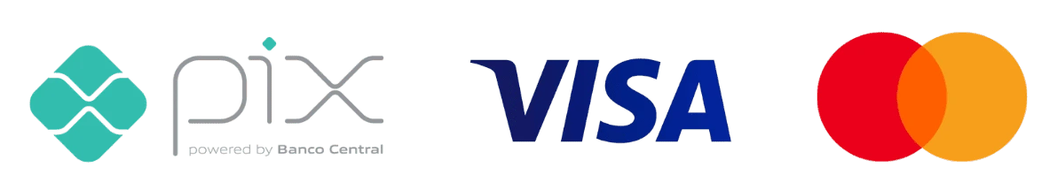 Pix, Visa e Mastercard